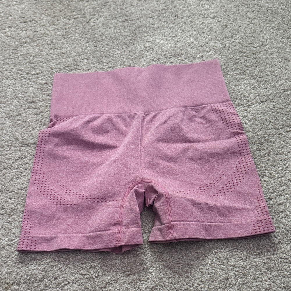 Women's Mauve Seamless Bike Shorts